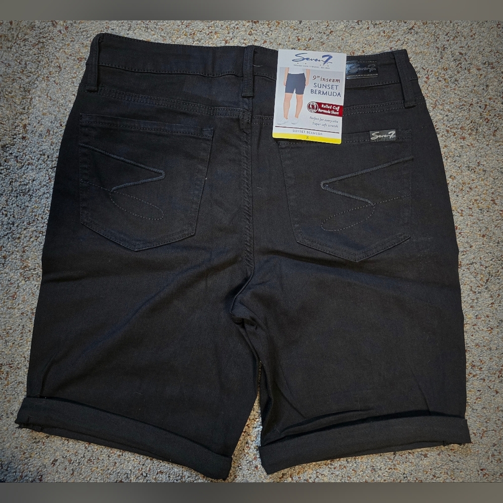 Seven7 Sunset Bermuda Shorts - Picture 2 of 2